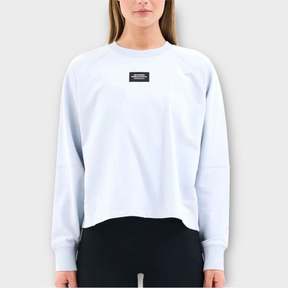 P.E Nation Atacama Cropped Sweatshirt in Grey Dawn Women’s Size XS - Picture 1 of 8